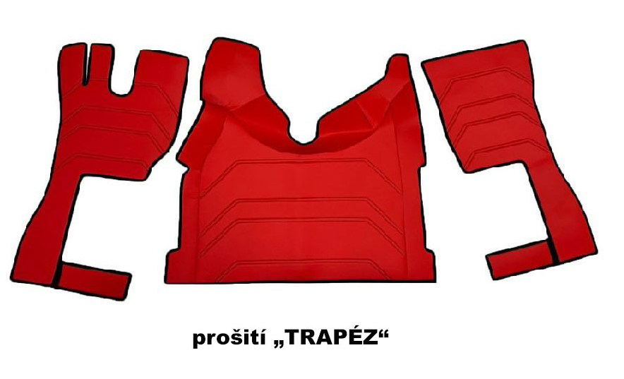 KOŽENKA TRAPÉZ PROŠITÍ