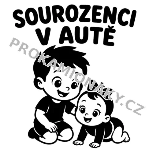Sourozenci v autě 02