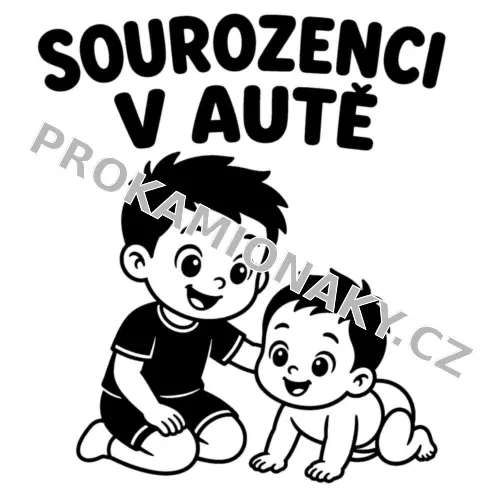 Sourozenci v autě 03