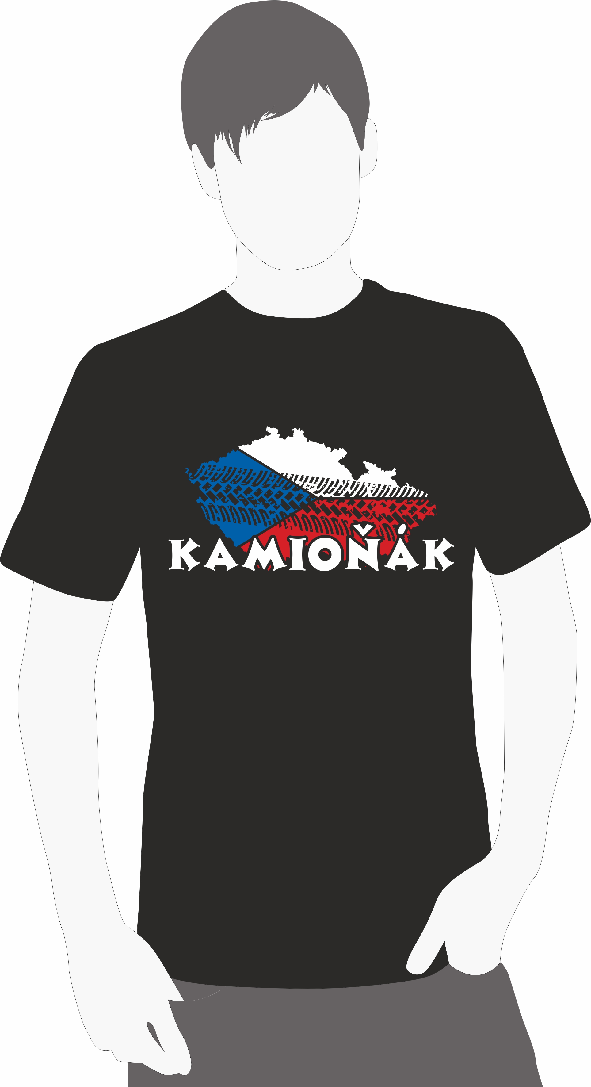 Tričko Kamioňák CZ 01