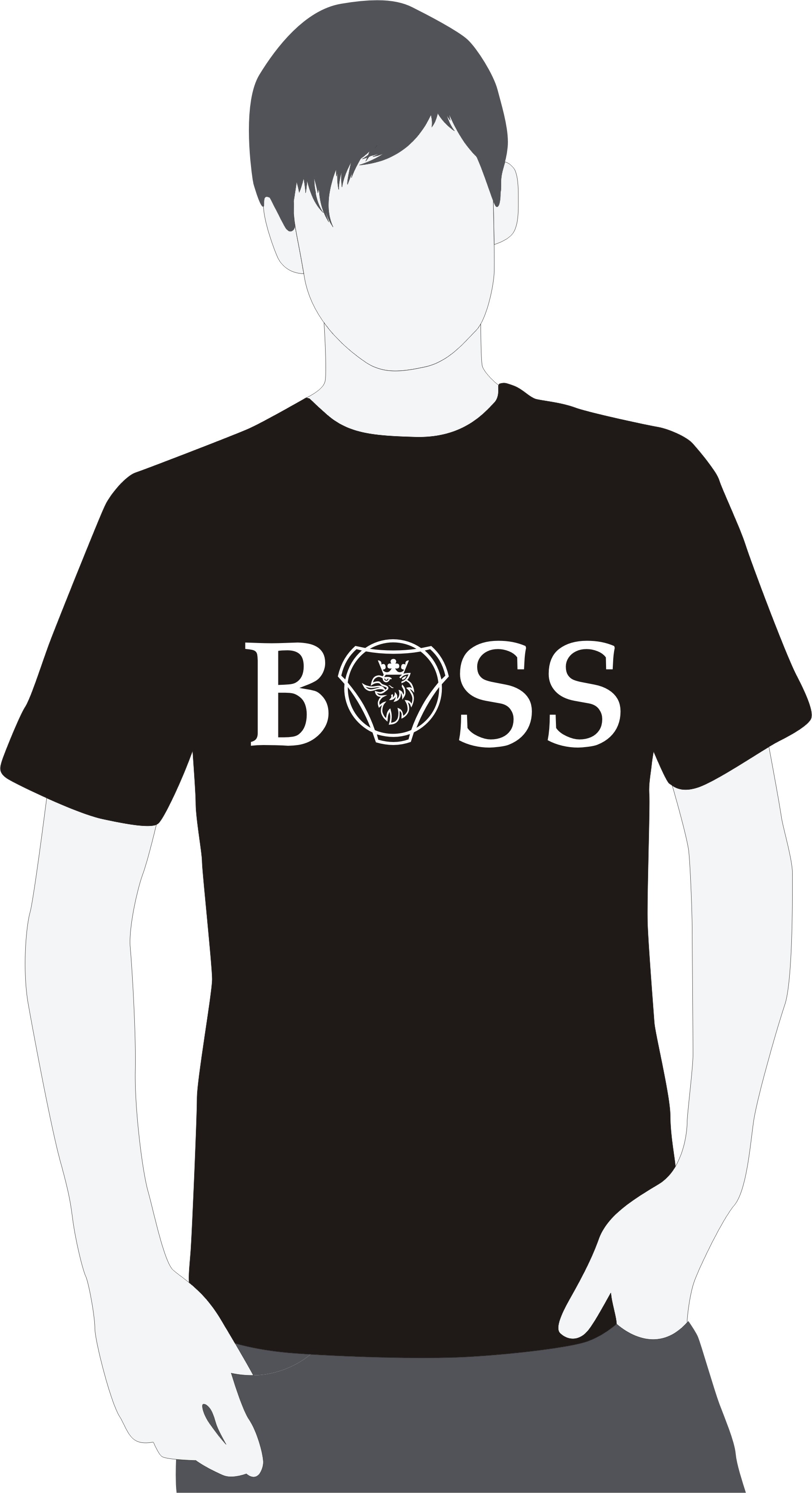 Tričko boss SCANIA 01