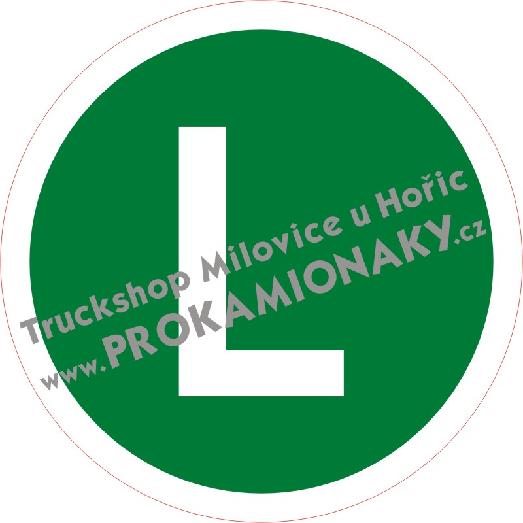 Samolepka tištěná L velká