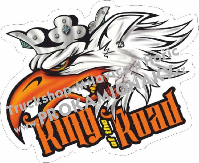 Samolepka King of the road 02