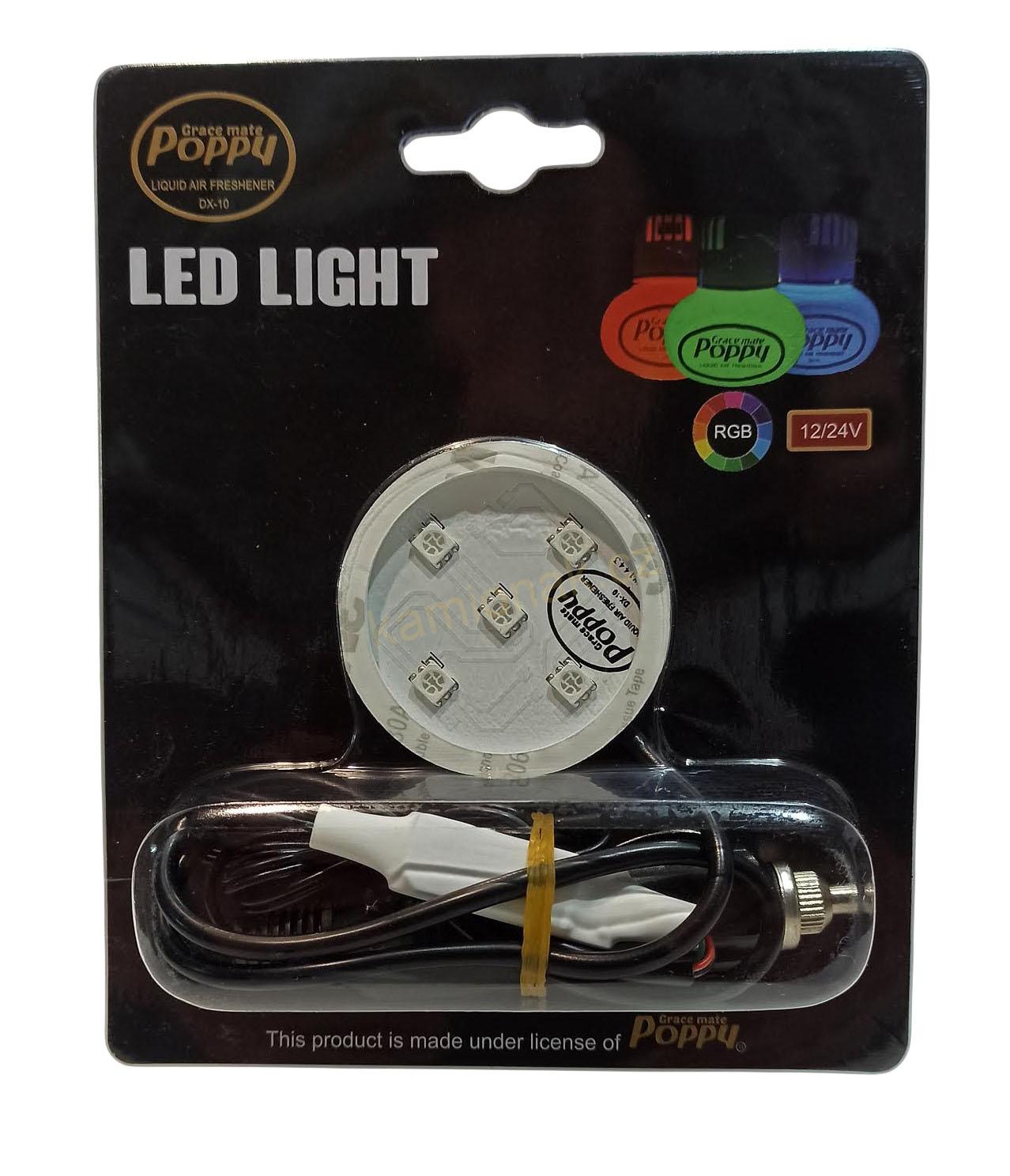 LED osvětlení poppy originál zapalovač
