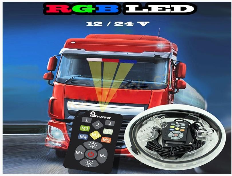 LED světelná trikolora 72cm