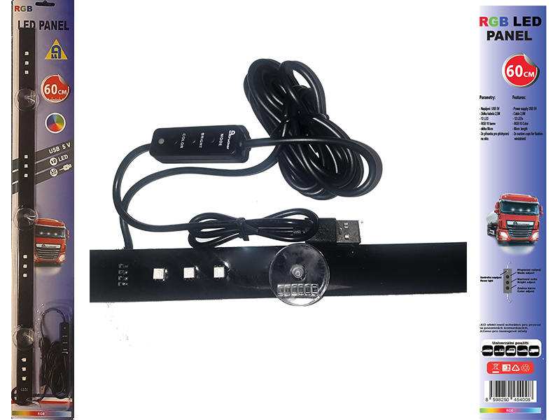 RGB Led pásek 60cm