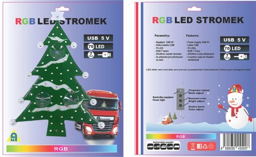 RGB vánoční stromeček