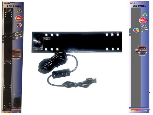 LED RGB pásek 90cm dvojitý