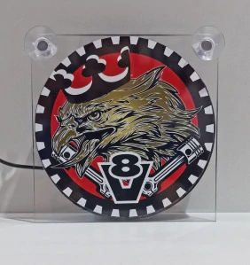 Cedule LED egle king USB