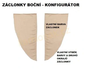 Záclonky boční- rohy- KONFIGURÁTOR