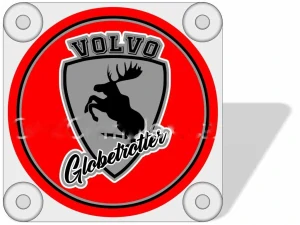LED box VOLVO červený