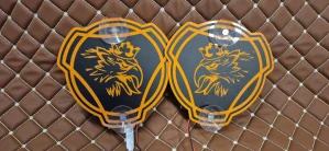 LED terče za okno SCANIA griffin oranžová 2ks