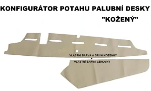 KONFIGURÁTOR- kožený potah palubní desky VOLVO