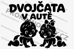 Dvojčata v autě 01