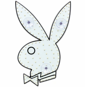 LED dekorace playboy