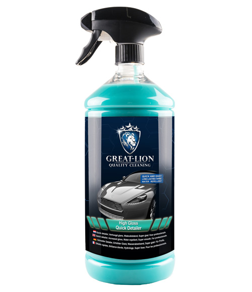 High gloss quick detailer