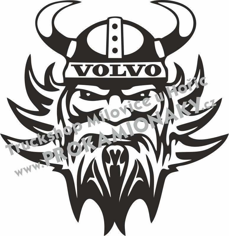 Samolepka Viking volvo střední