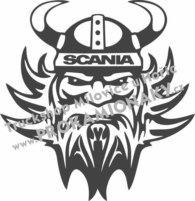 Samolepka Viking scania velký