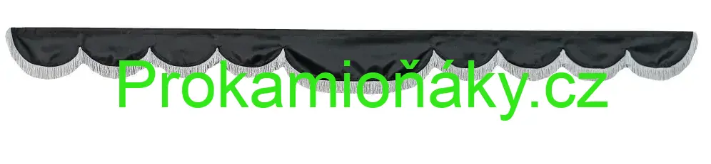 Bordura A černá/bílé provázky