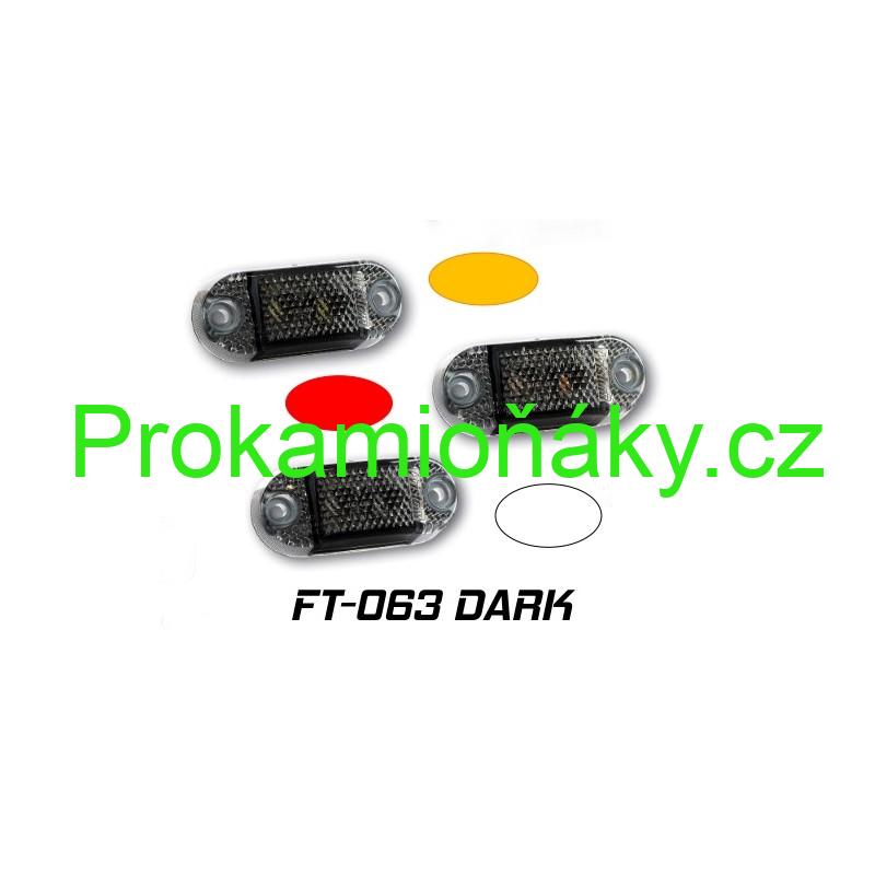 Světlo poziční LED DARK různé barvy