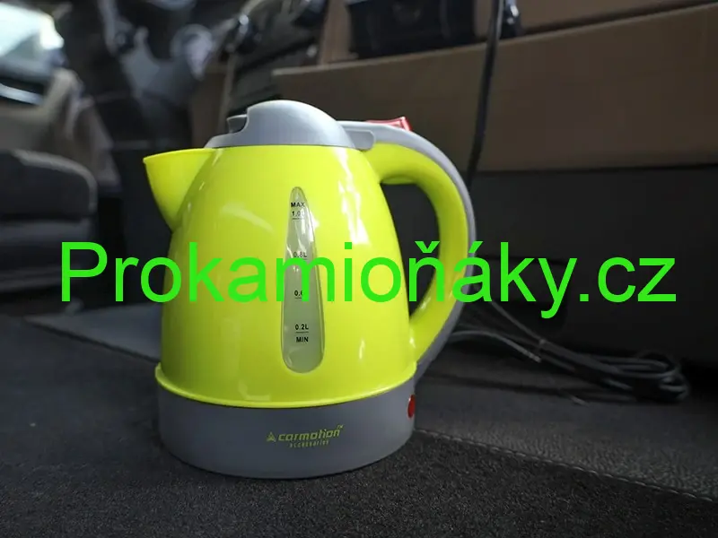 Varná konvice 12V zelená