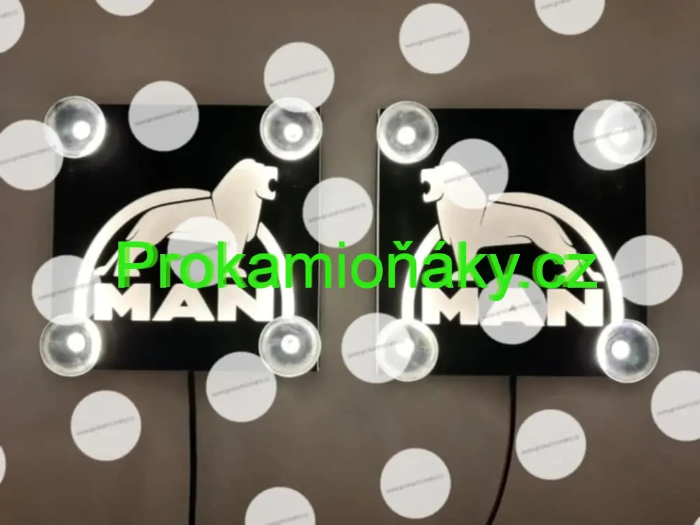 LED box MAN Hranatý