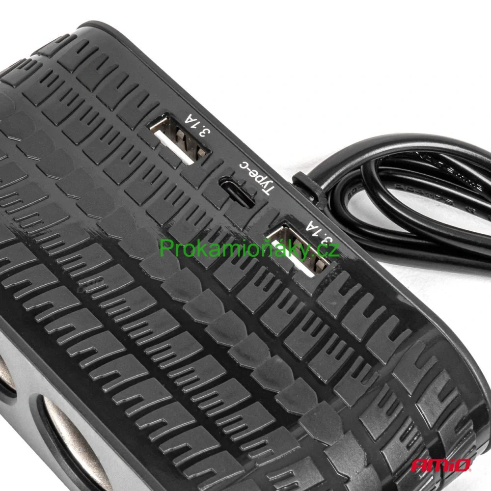 Rozčtyřka zapalovače carbon