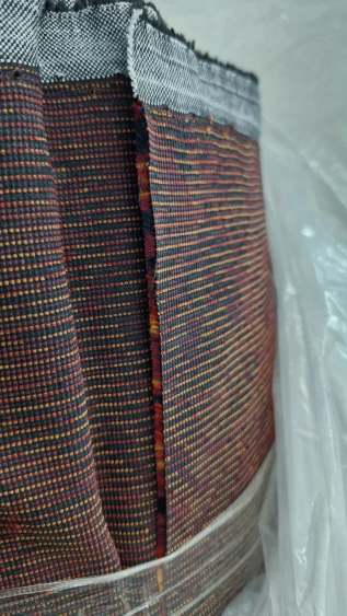 Originální dánská plyš metráž červená