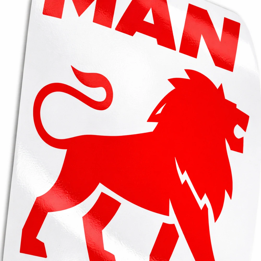 Samolepka řezaná MAN 