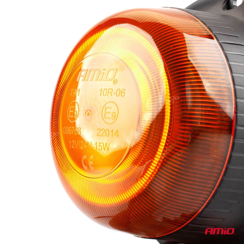 Výstražný maják W213b 3 šrouby R65 R10 18LED 12/24V IP56