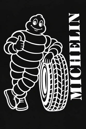 Samolepka Michelin + pneu
