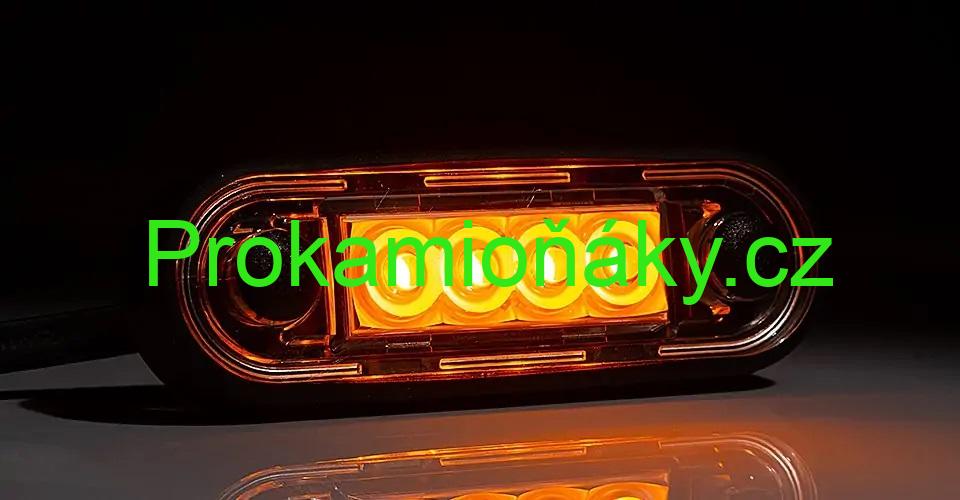 Světlo poziční FT-073 Z LED 12+24V oranžové
