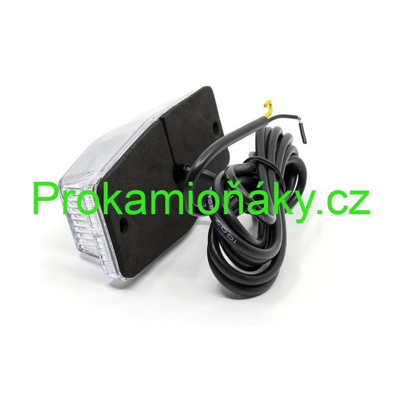 Double burner LED 24V transparetní kryt- oranžový