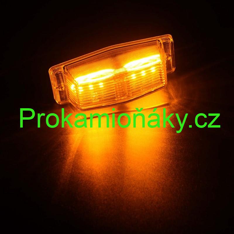 Led double burner DARK 24V bílá/oranžová