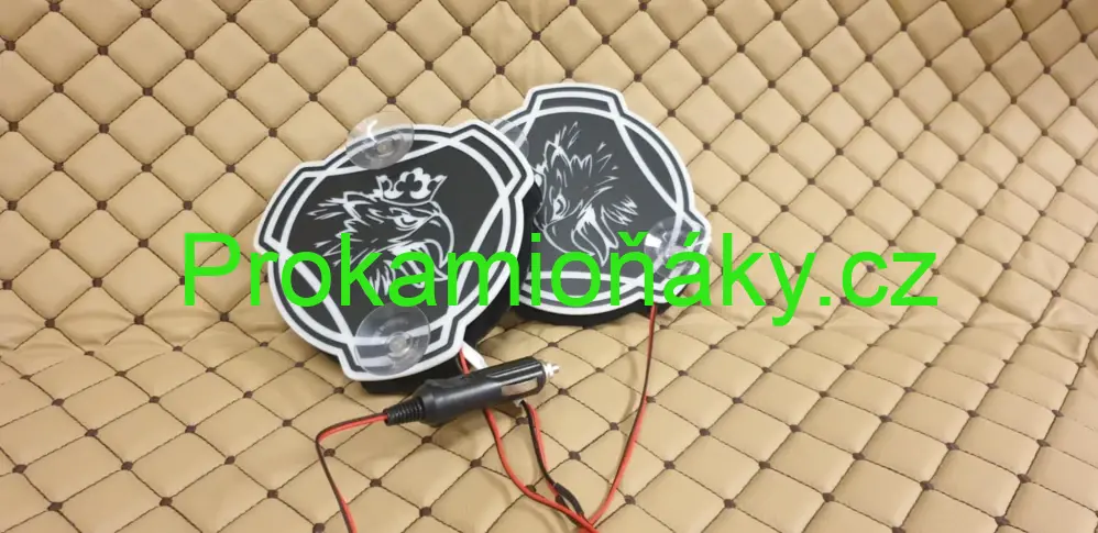 LED terče za okno Scania 2ks bílá
