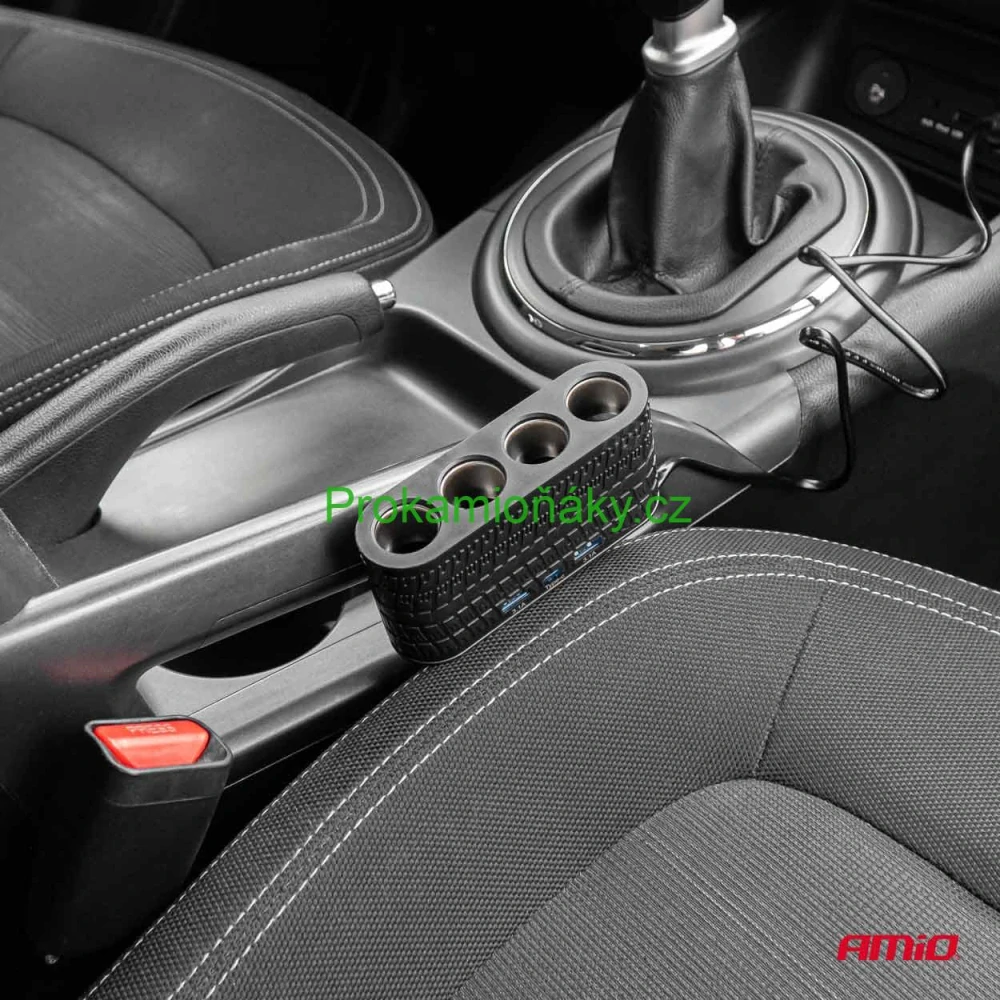 Rozčtyřka zapalovače carbon