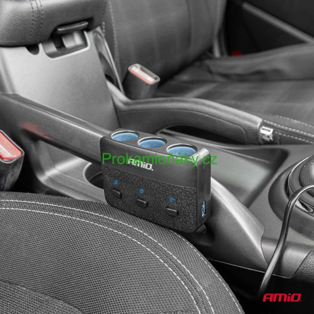 Roztrojka zapalovače s vypínači