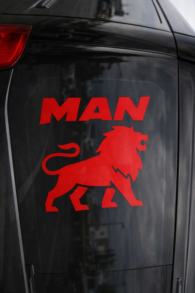 Samolepka řezaná MAN 