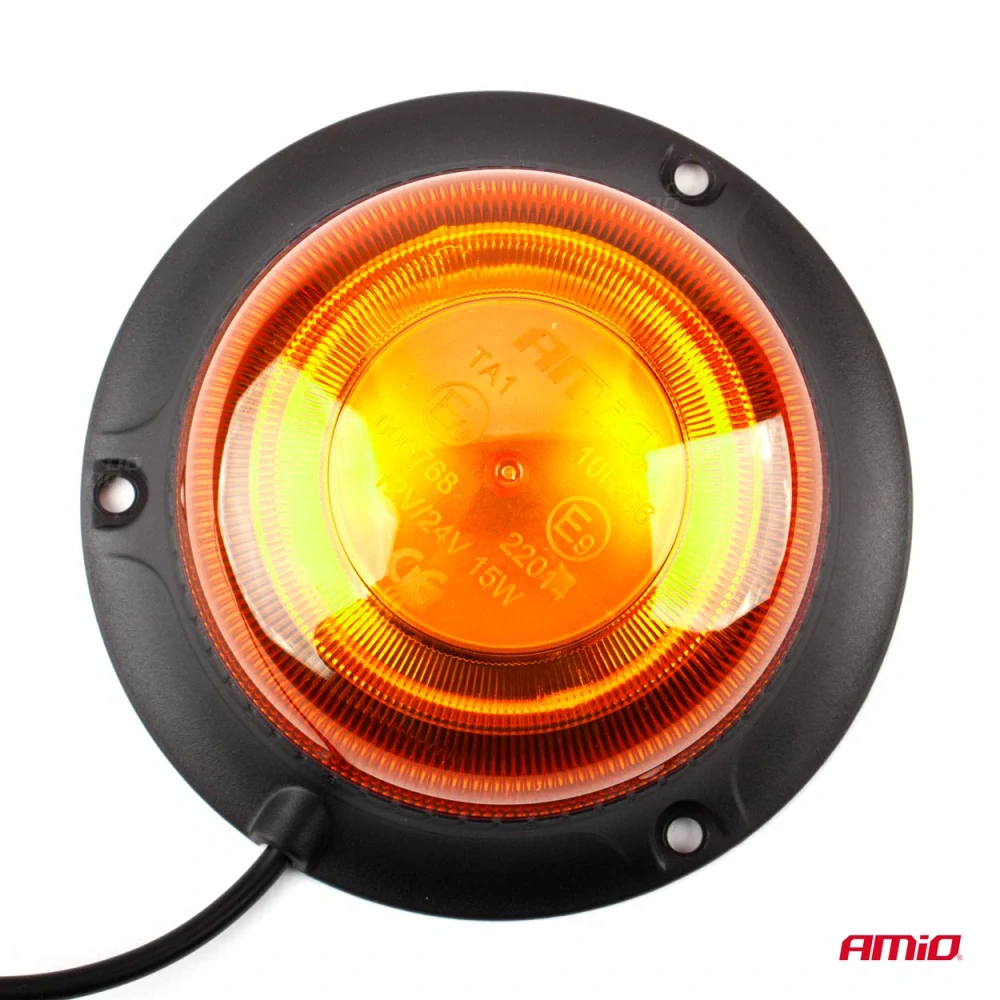 Výstražný maják W213b 3 šrouby R65 R10 18LED 12/24V IP56