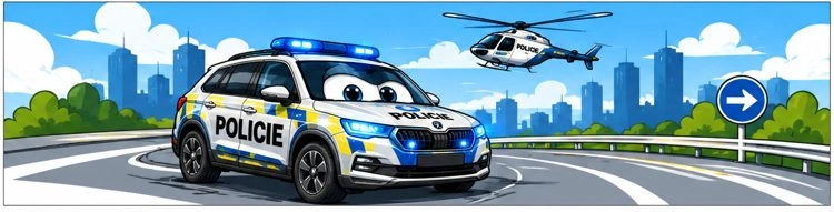 Plastový hrnek policie