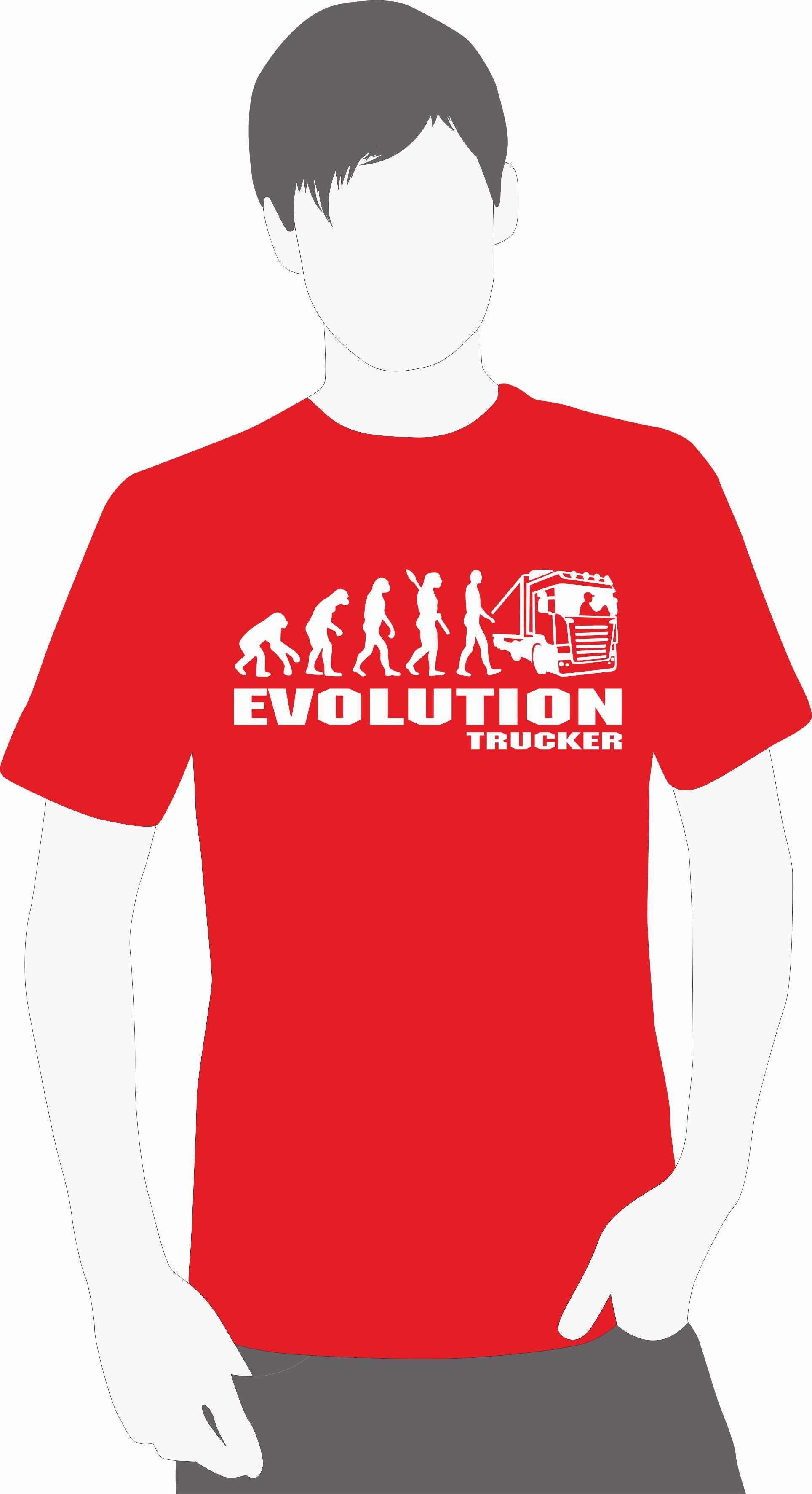 Tričko evolution
