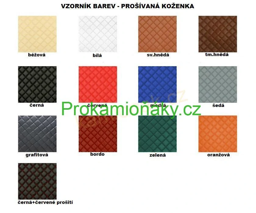 KONFIGURÁTOR- šály kolem sedaček DAF 106 