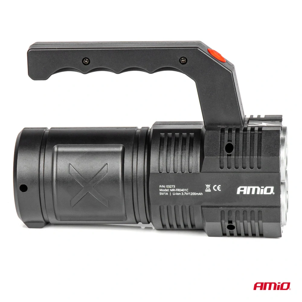 Pracovní baterka 4LED+ COB 1200mAh