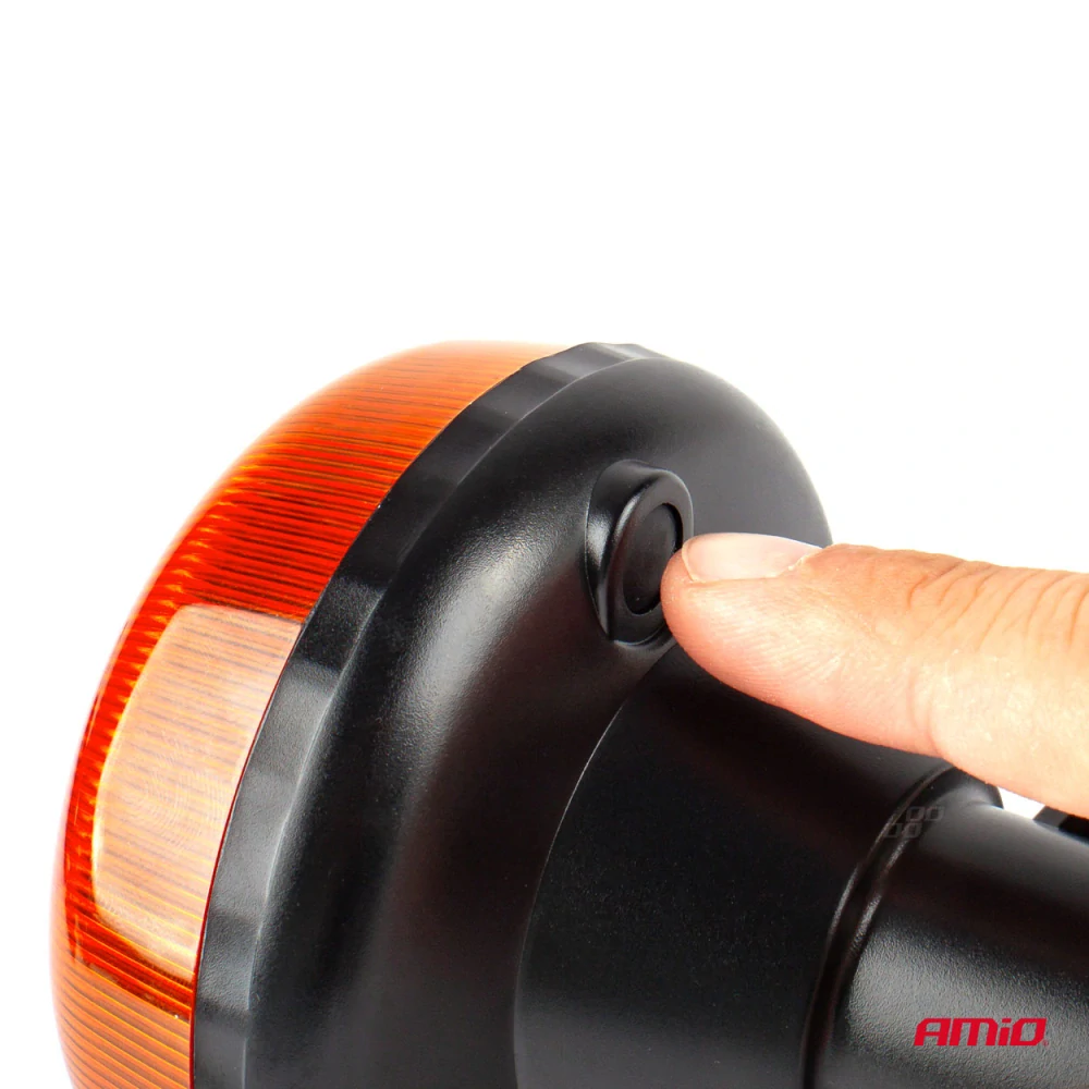 Výstražný maják W21p na tyč R65 R10 18LED 12/24V IP66