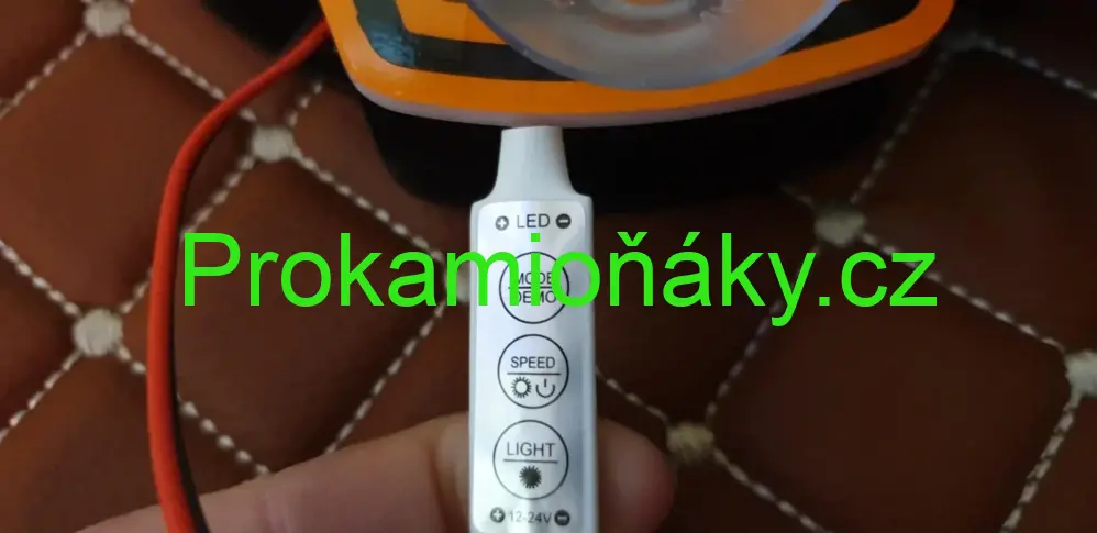 LED terče za okno Scania 2ks oranžová