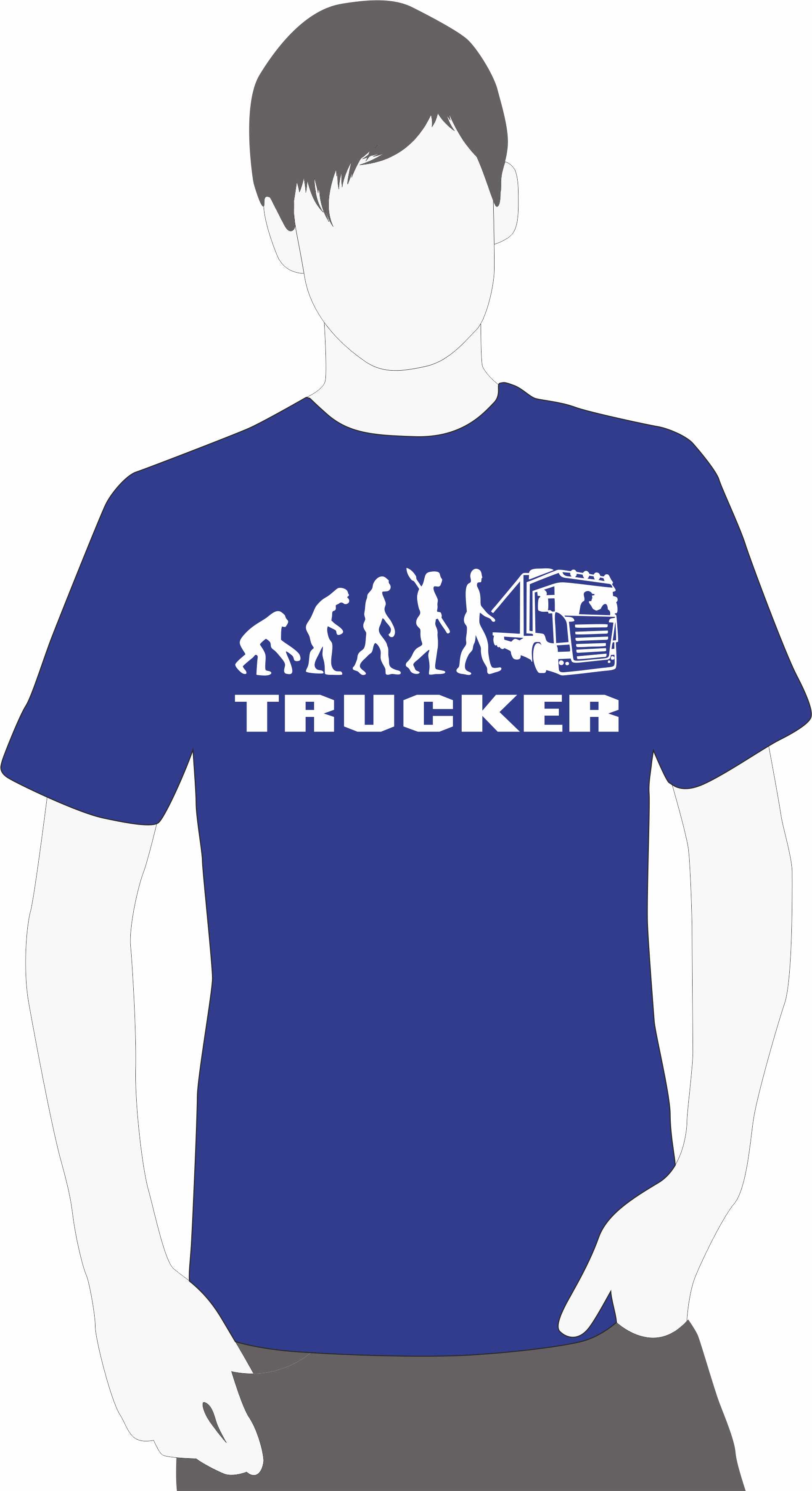 Tričko evolution trucker