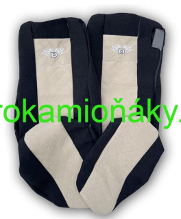 Potahy sedadel DAF XF, XG (1 pás) č.156 – manšestr