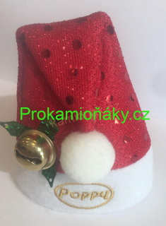 Čepička poppy vánoční